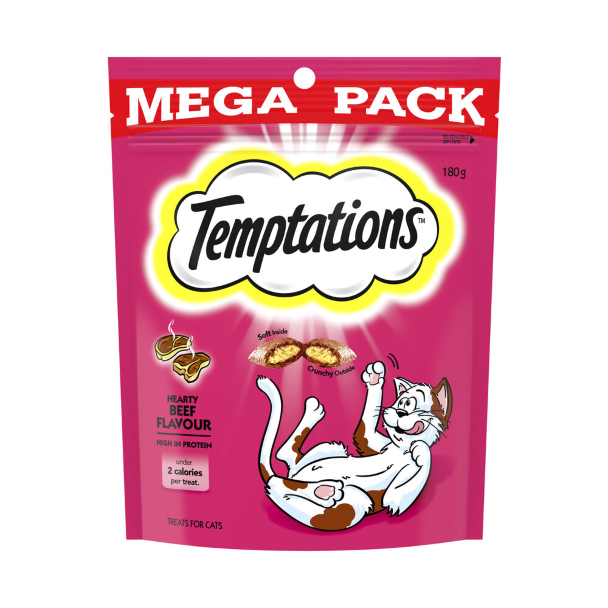 Temptations Hearty Beef Cat Treats