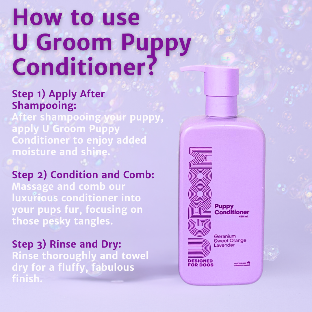 U GROOM Puppy Conditioner 450ml
