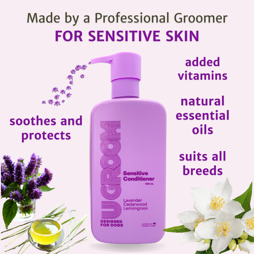 U GROOM Sensitive Skin Dog Conditioner 450ml