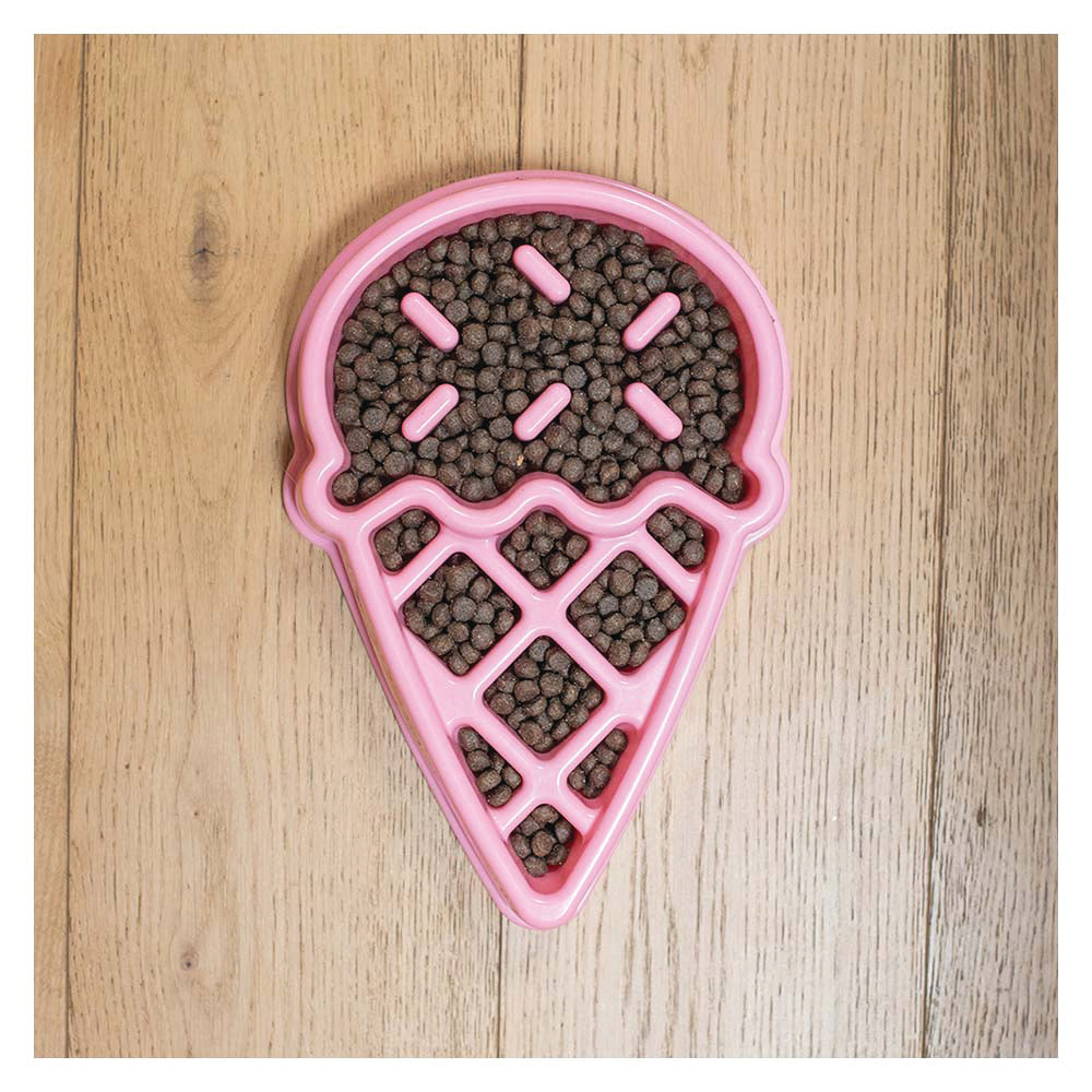 Zippypaws Happy Bowl Dog Slow Feeder Ice Cream