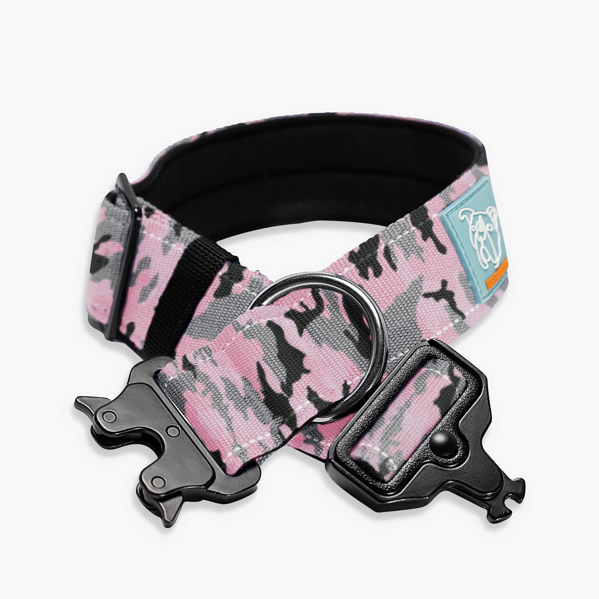 Dog Friendly Co. Tactical Dog Collar Pink Camo