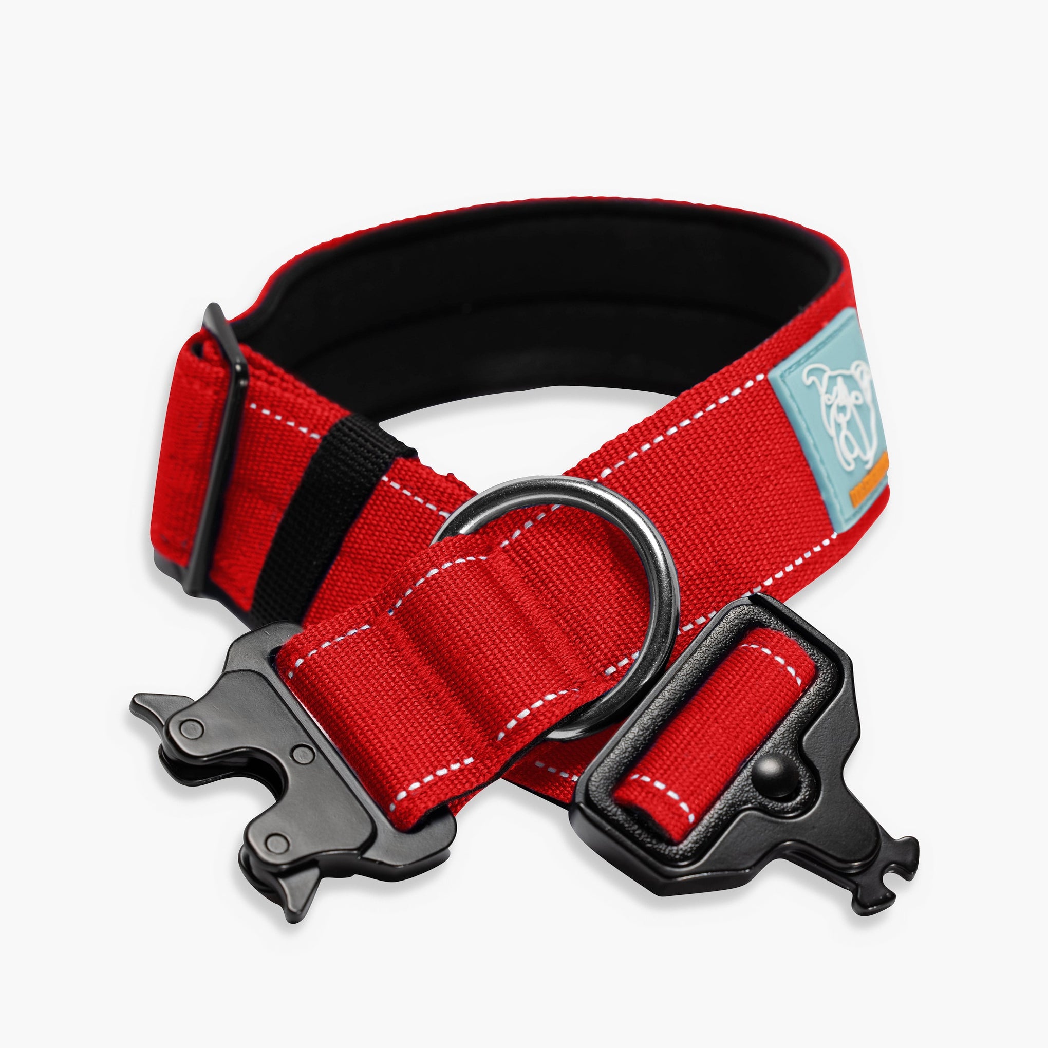 Dog Friendly Co. Tactical Dog Collar Red