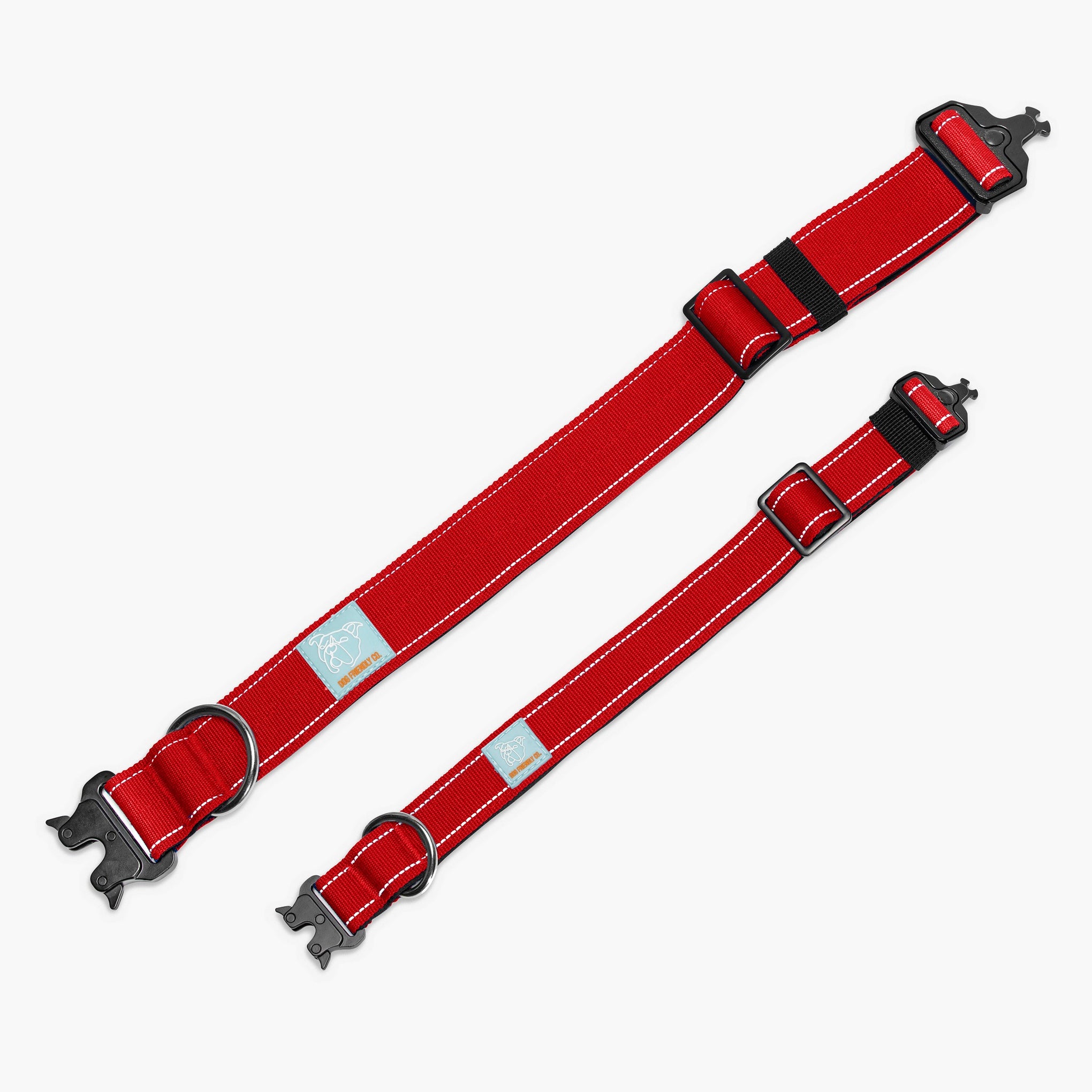 Dog Friendly Co. Tactical Dog Collar Red