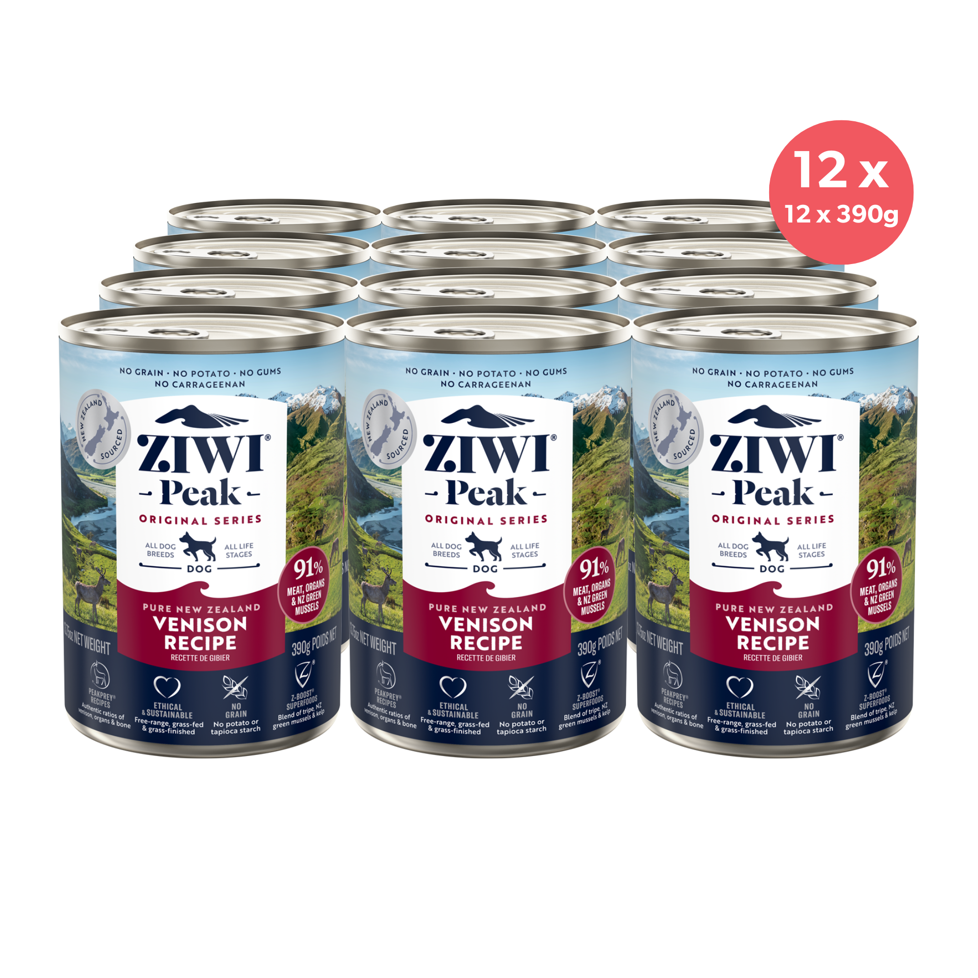 Ziwi Peak Dog Can Food Venison