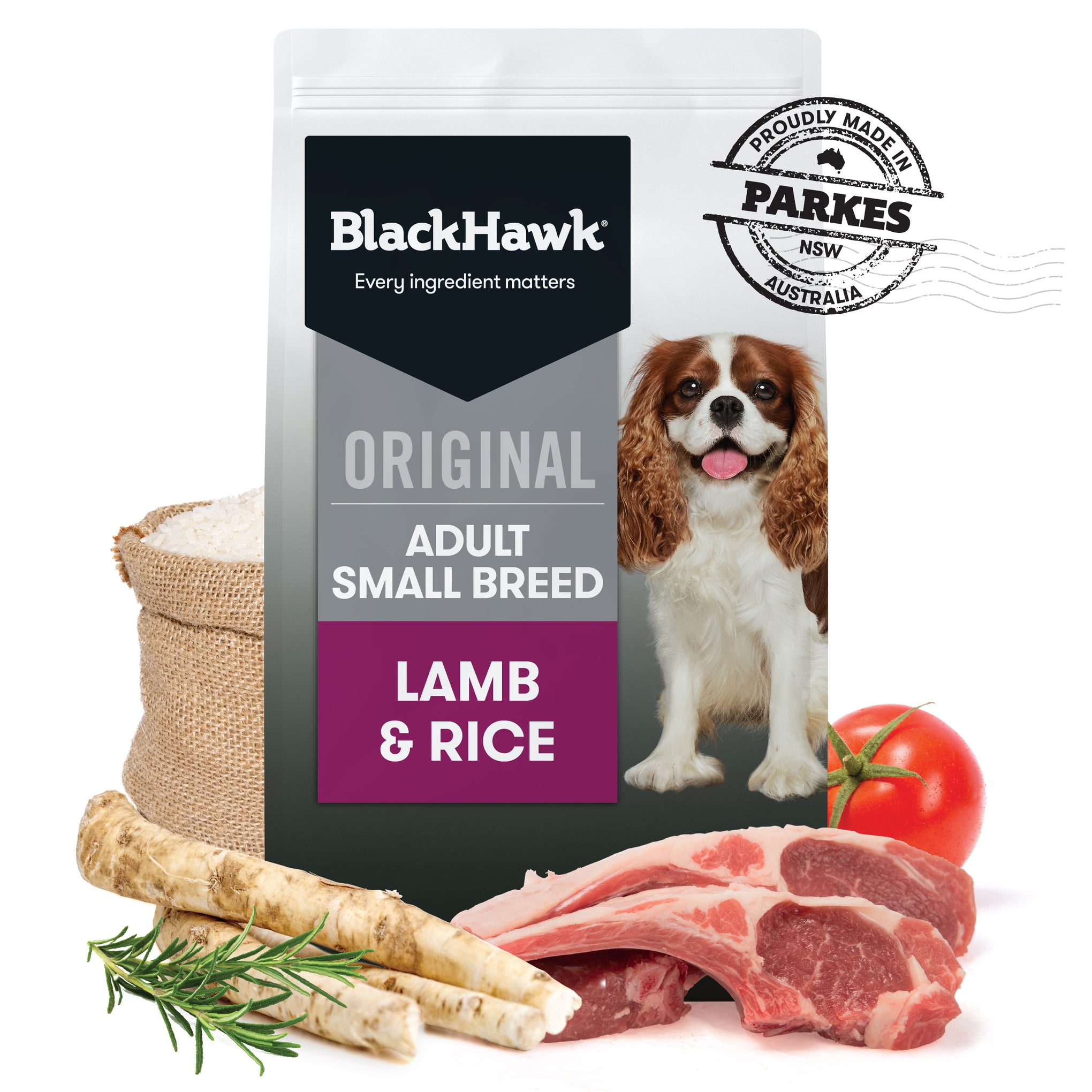 Black Hawk Original Adult Small Breed Lamb and Rice Dry Dog Food