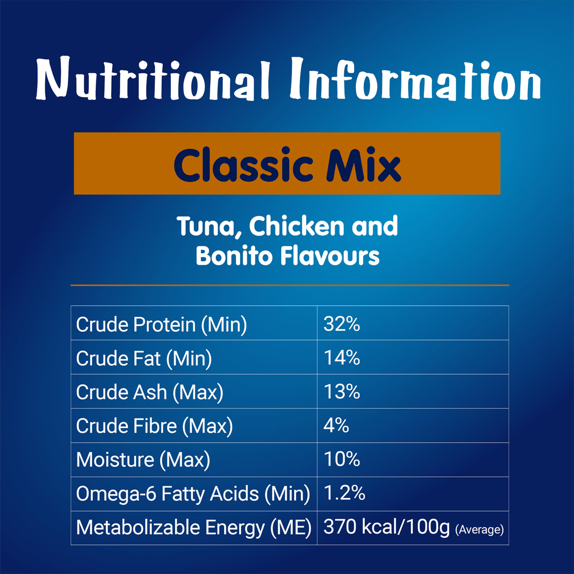 Felix Party Mix Classic Cat Treats 60g x 8