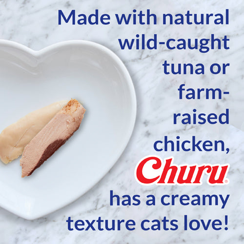 Inaba Cat Treat Churu Puree Tuna With Chicken 56g