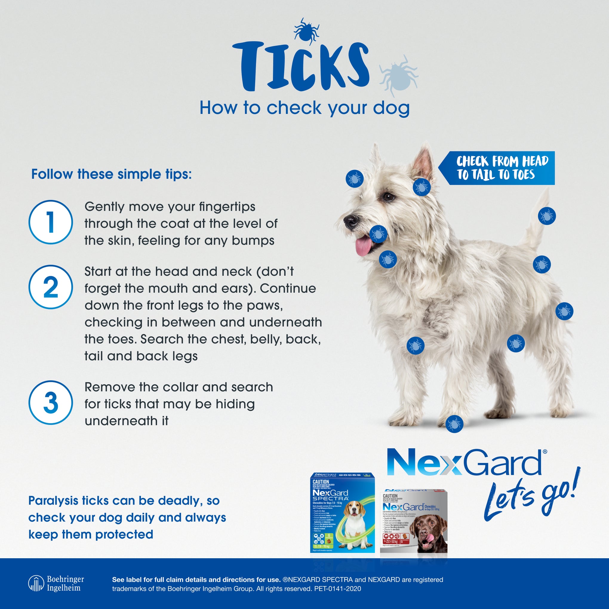 NexGard SPECTRA Small Dog Chews 3.6-7.5kg