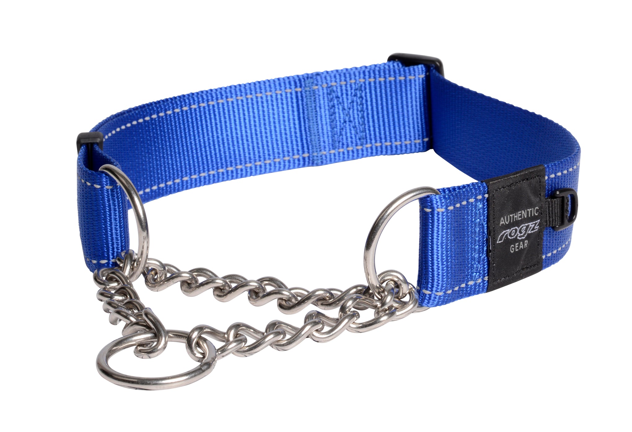Rogz Control Obedience Dog Collar Blue