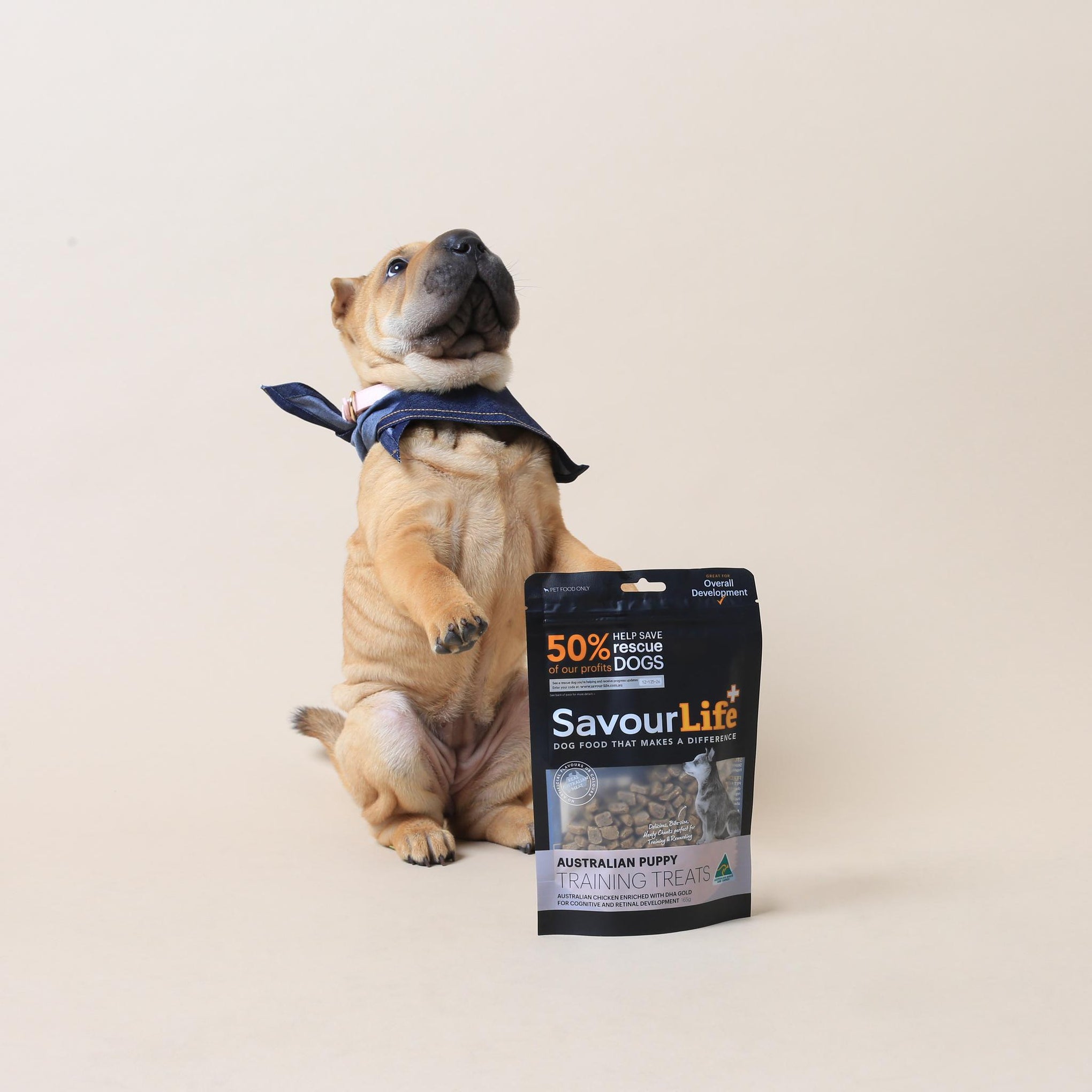 SavourLife Dog Treat Australian Puppy Training Treats 165g