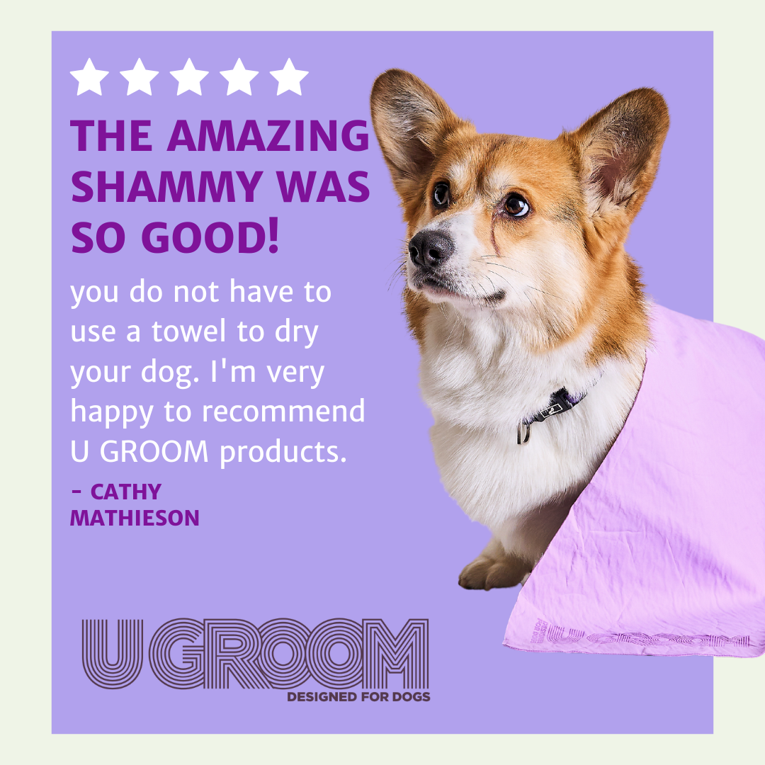 U GROOM Dog Drying Towel