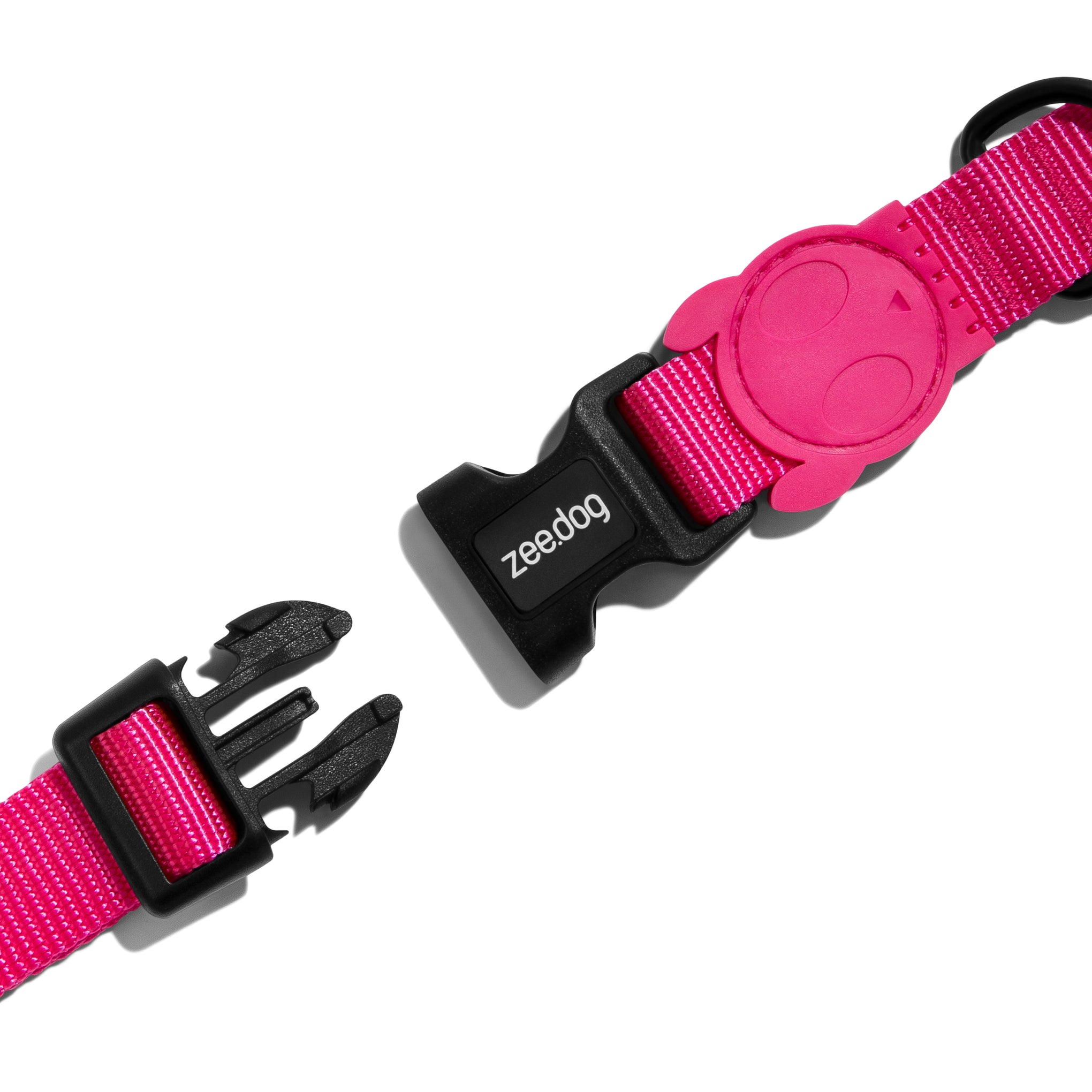 Zee Dog Pink LED Dog Collar