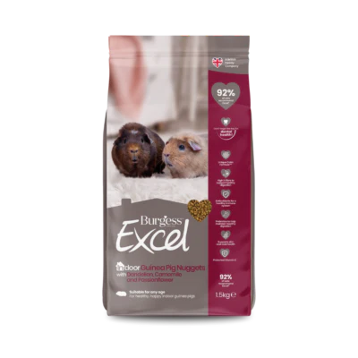 Burgess Excel Indoor Guinea Pig Pellets 1.5kg