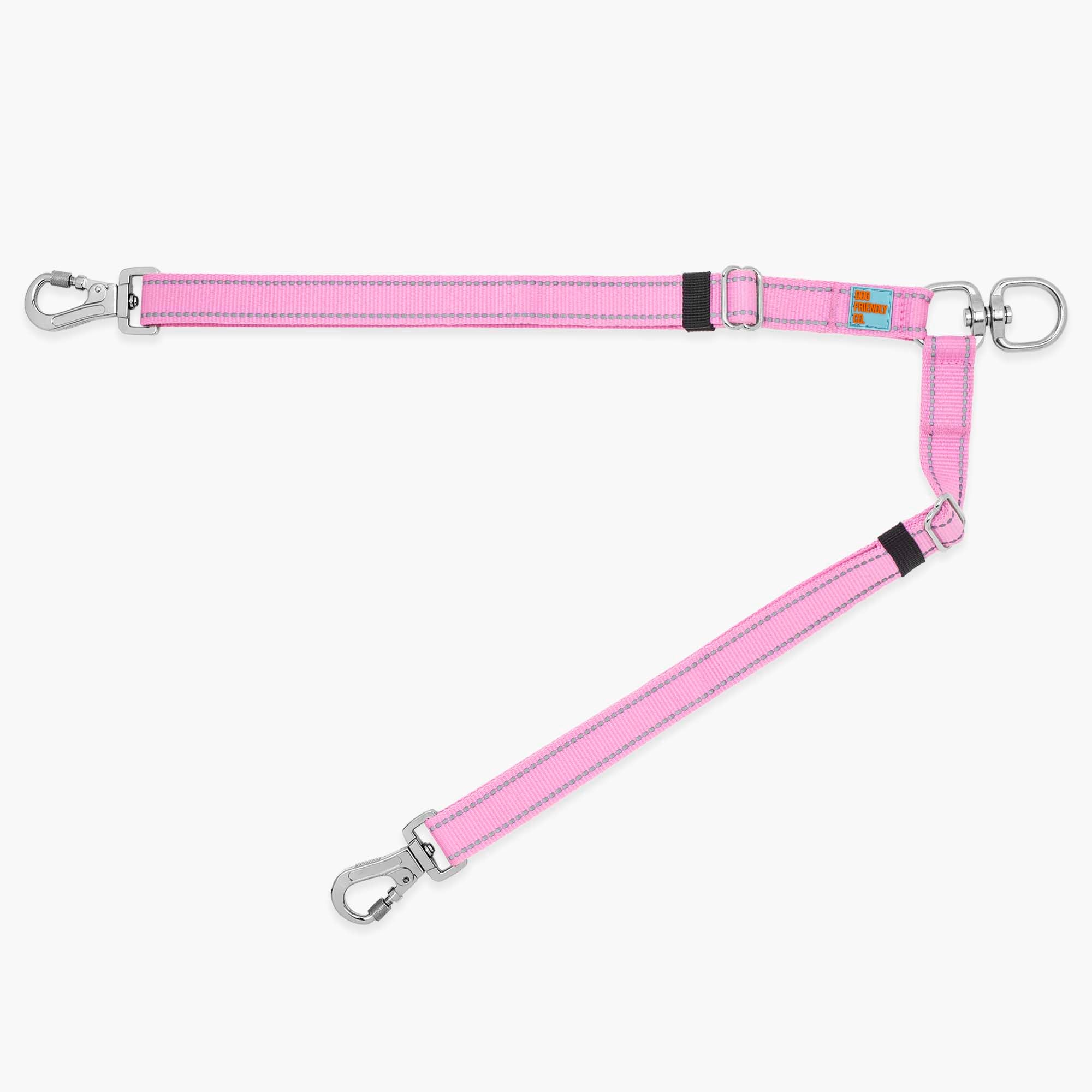 Dog Friendly Co. Dog Lead Splitter Pink