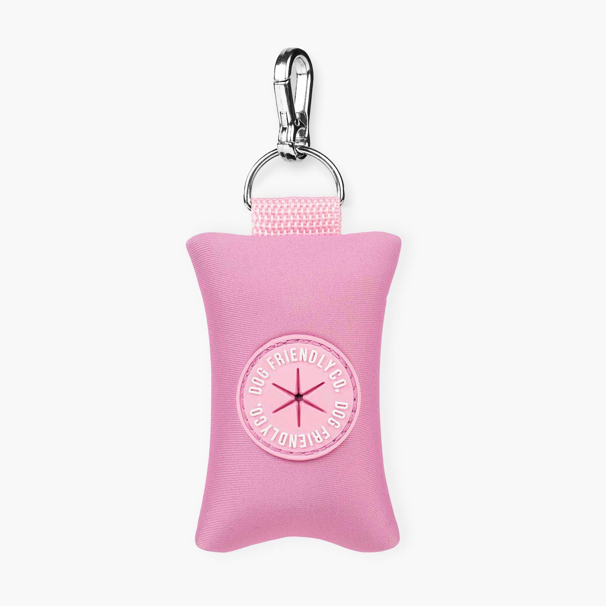 Dog Friendly Co. Dog Poop Bag Holder Pink