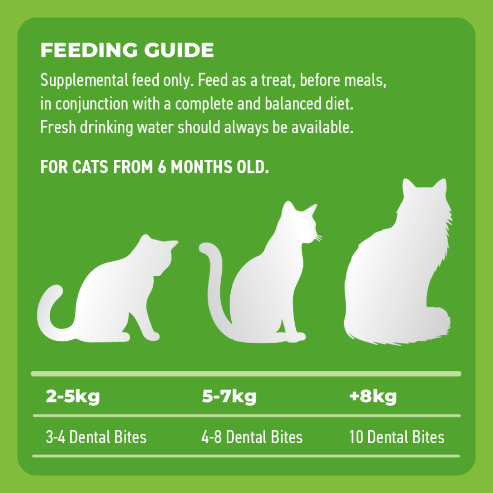 Bell & Bone Cat Dental Bites Chicken with Blueberries 80g