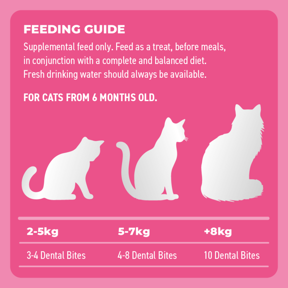 Bell & Bone Cat Dental Bites Tuna with Spirulina 80g