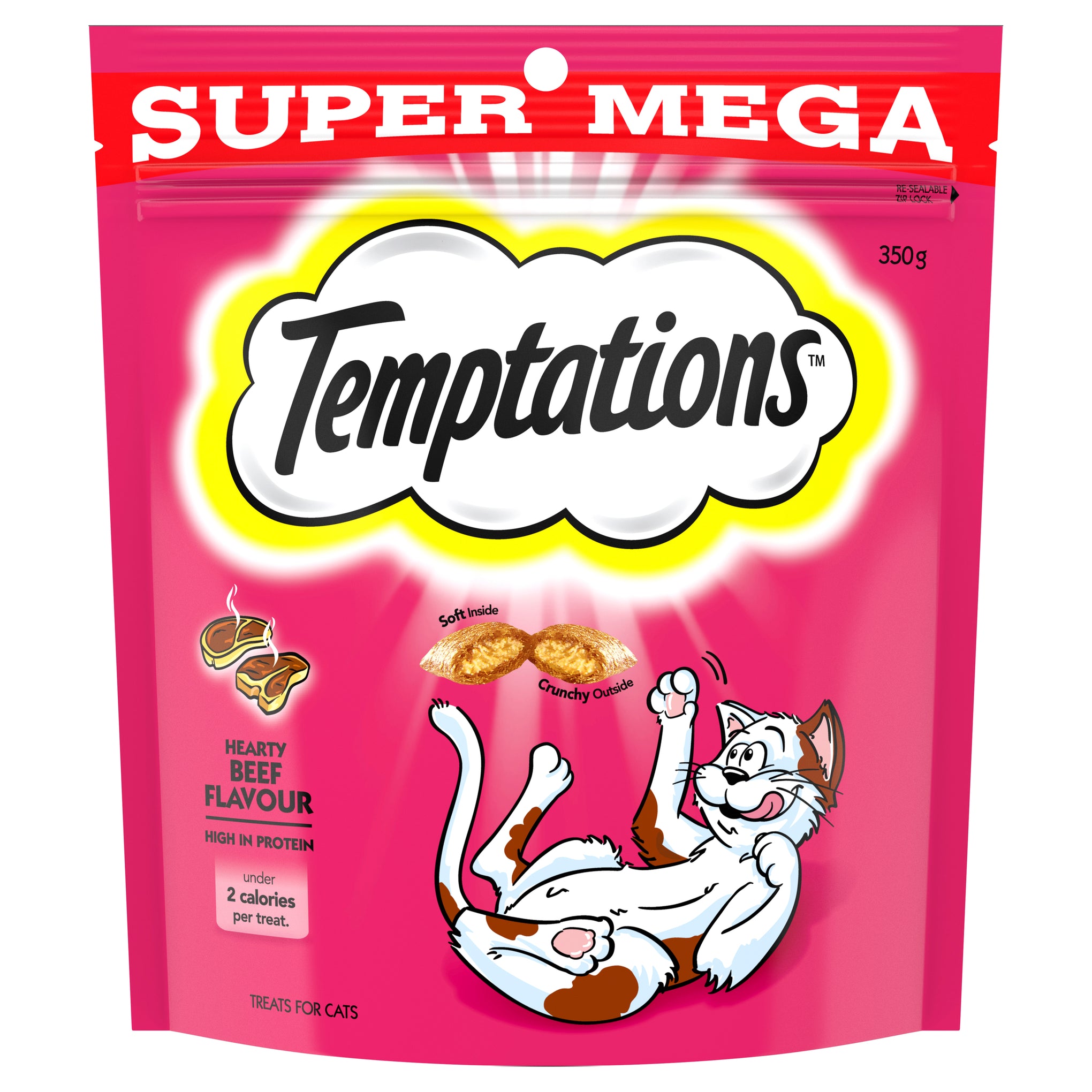 Temptations Hearty Beef Cat Treats