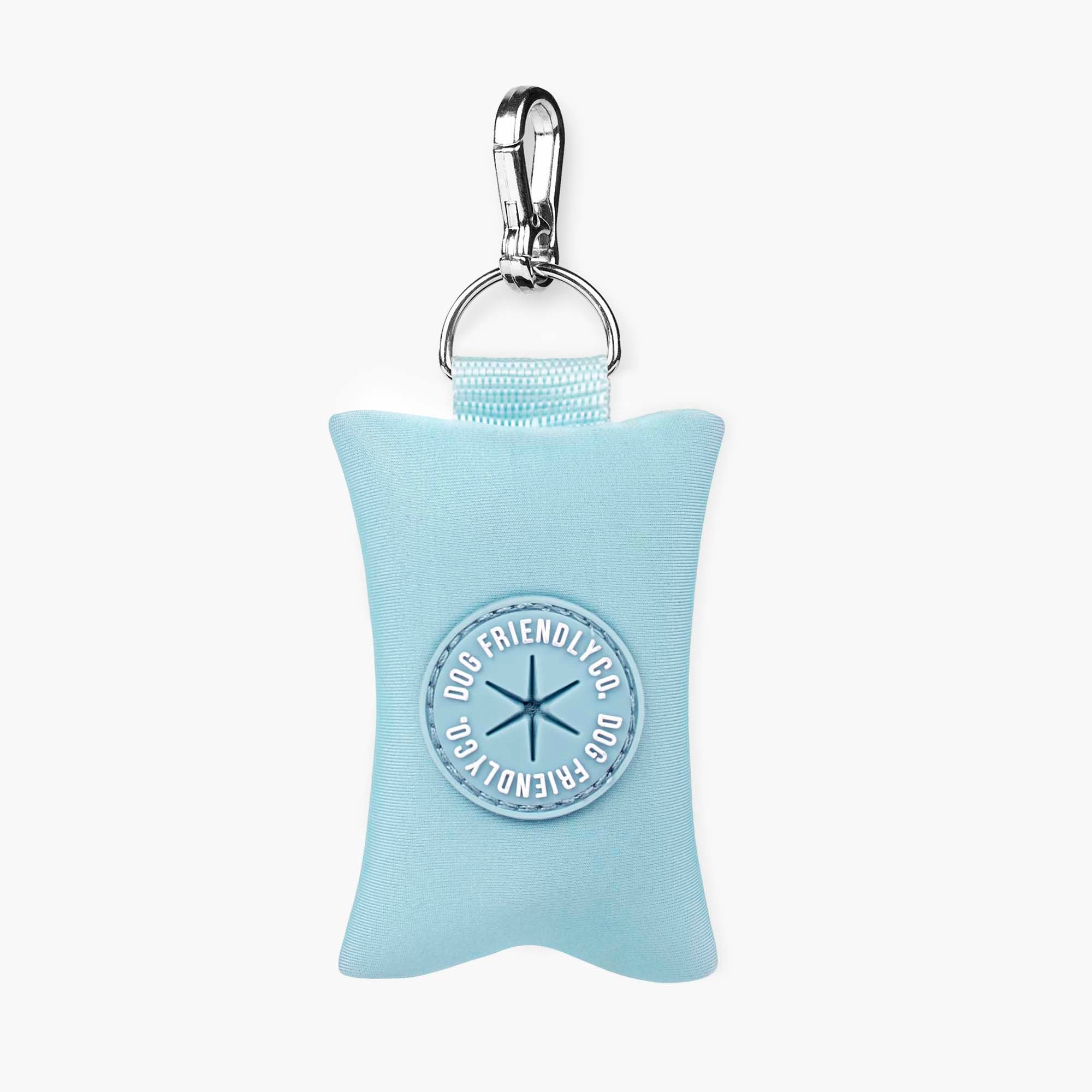 Dog Friendly Co. Dog Poop Bag Holder Sky Blue