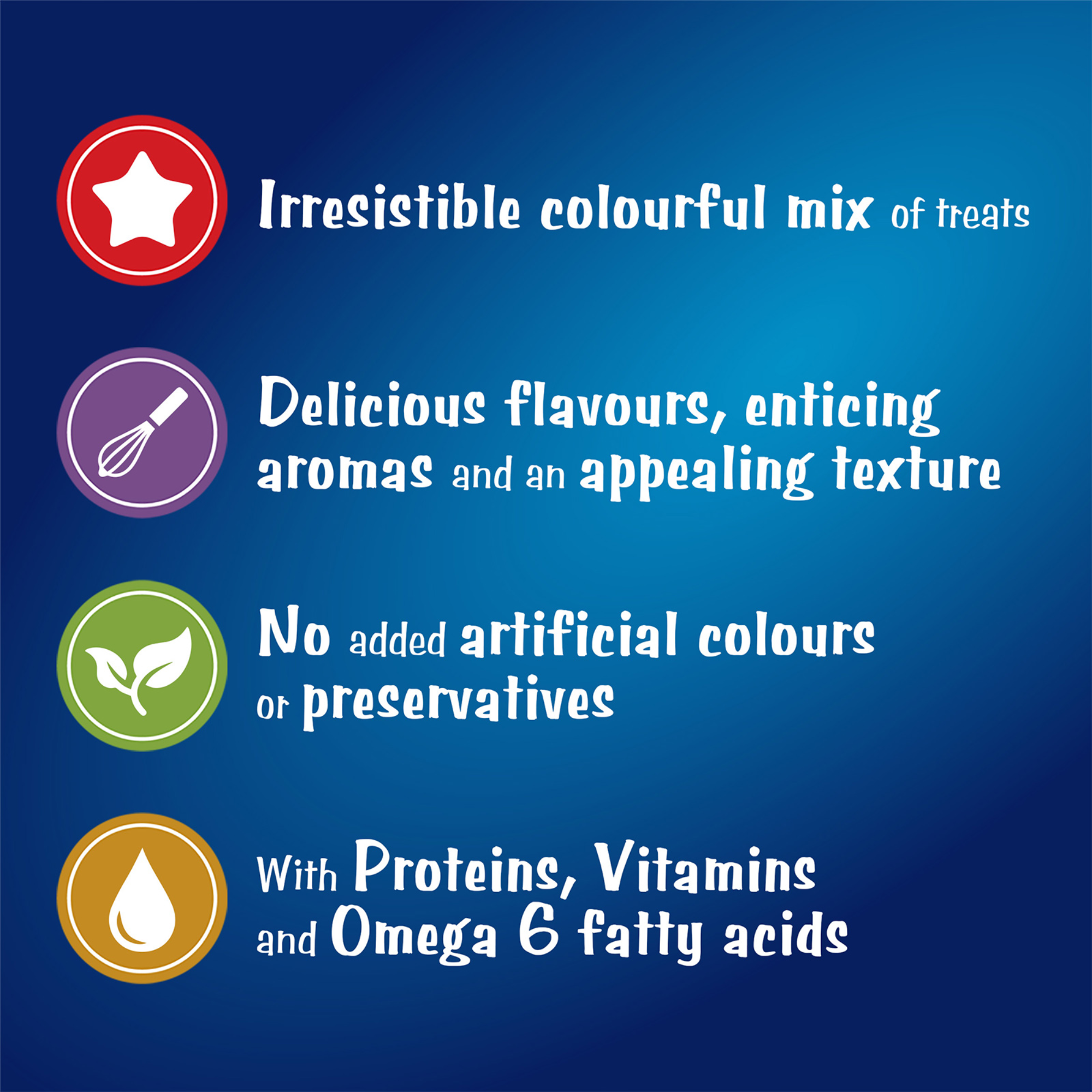 Felix Party Mix Classic Cat Treats 60g x 8