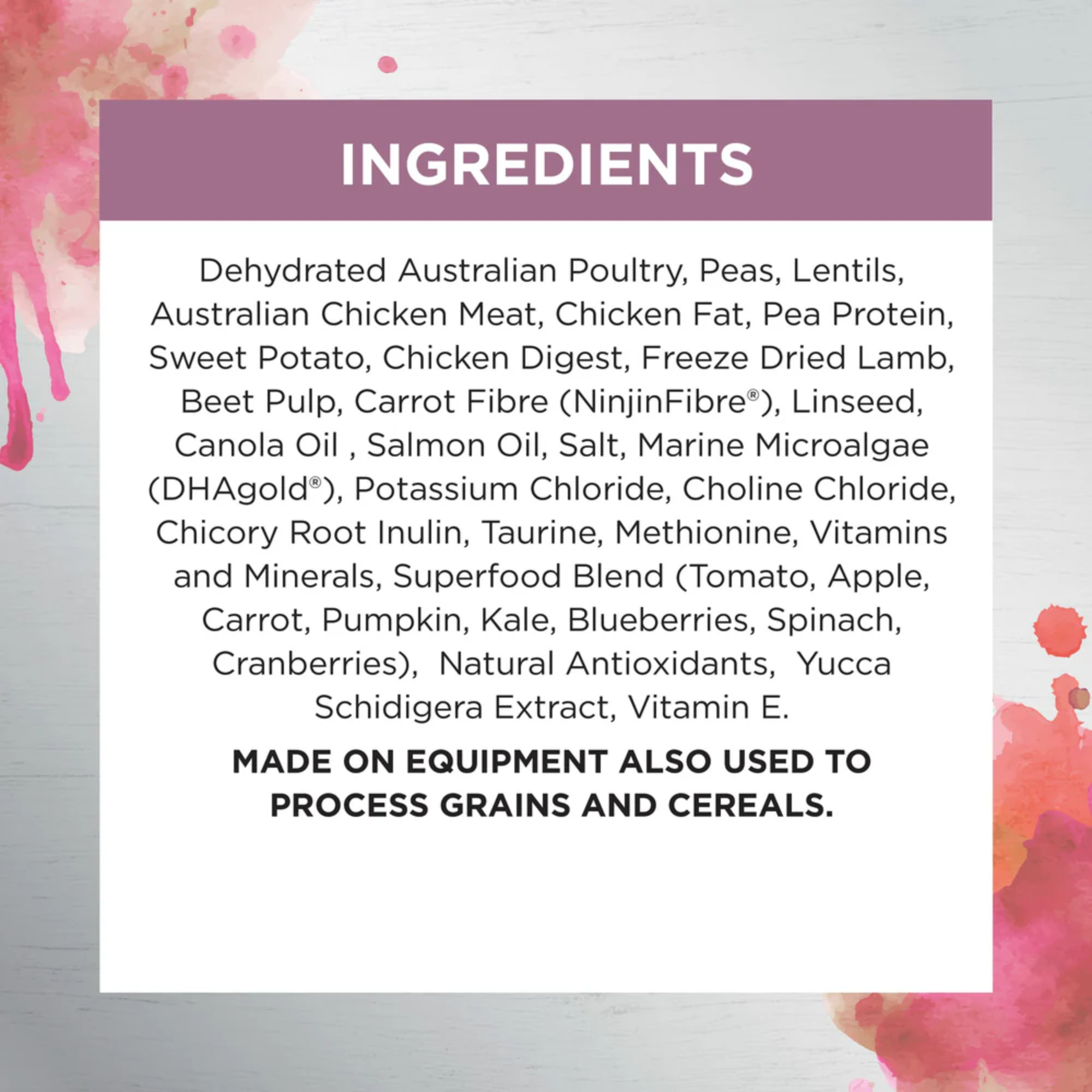 Ivory Coat Raw Health Immunity Chicken and Freeze Dried Lamb Dry Kitten Food