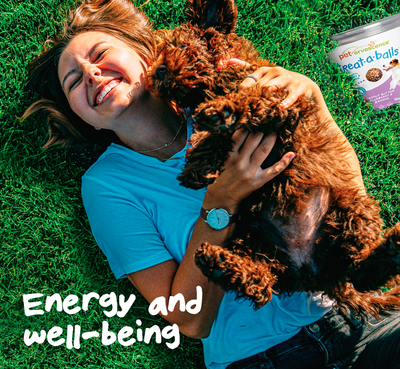 Petervescence TreatABalls Peanut Butter Blueberry & Banana 198g