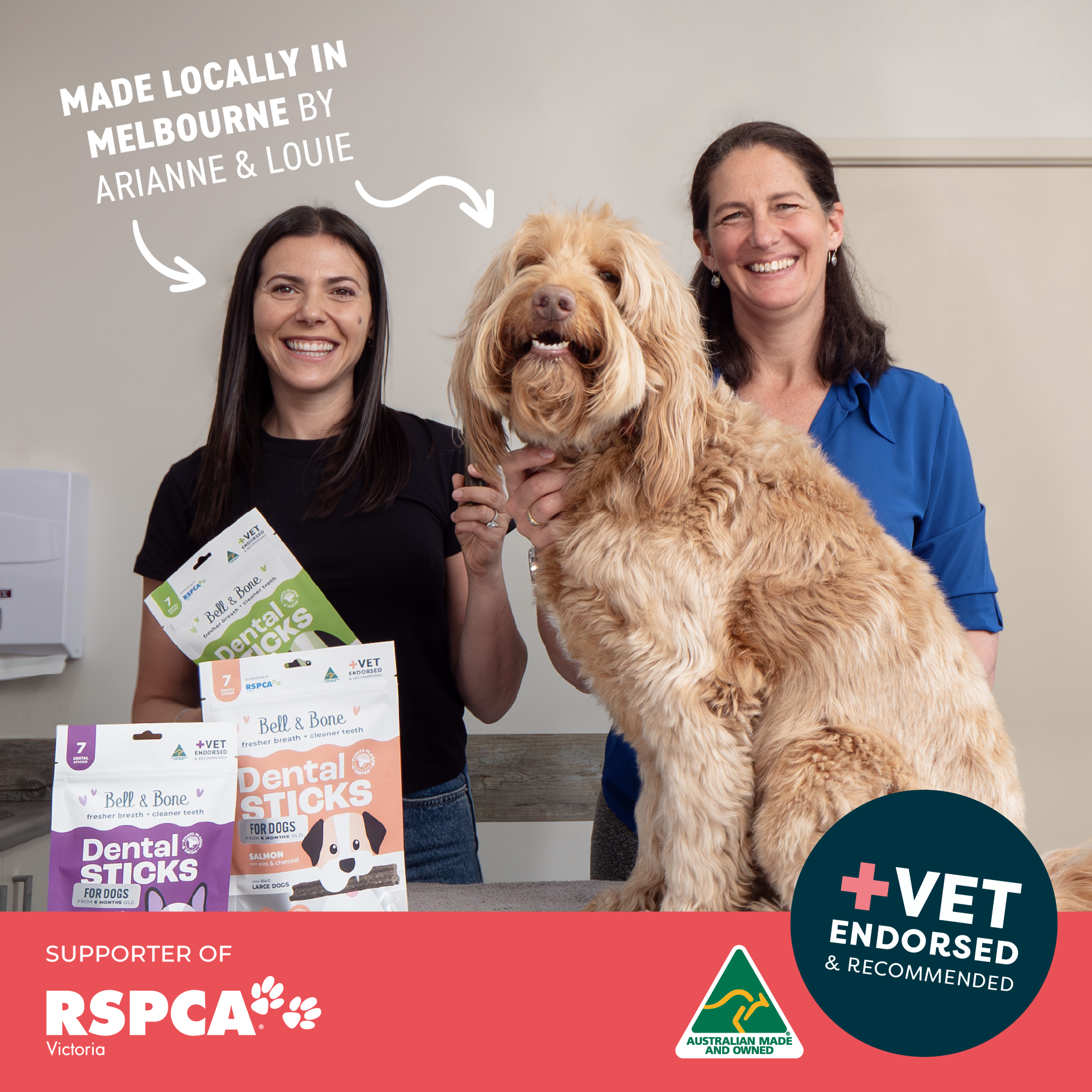 Bell & Bone Big Puppy Dental Chews Beef 7 Pack