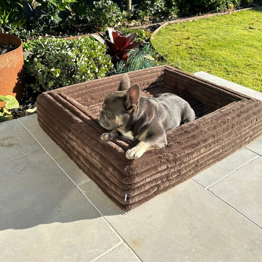 Dazy Dog Bed Cover Puffer Truffle