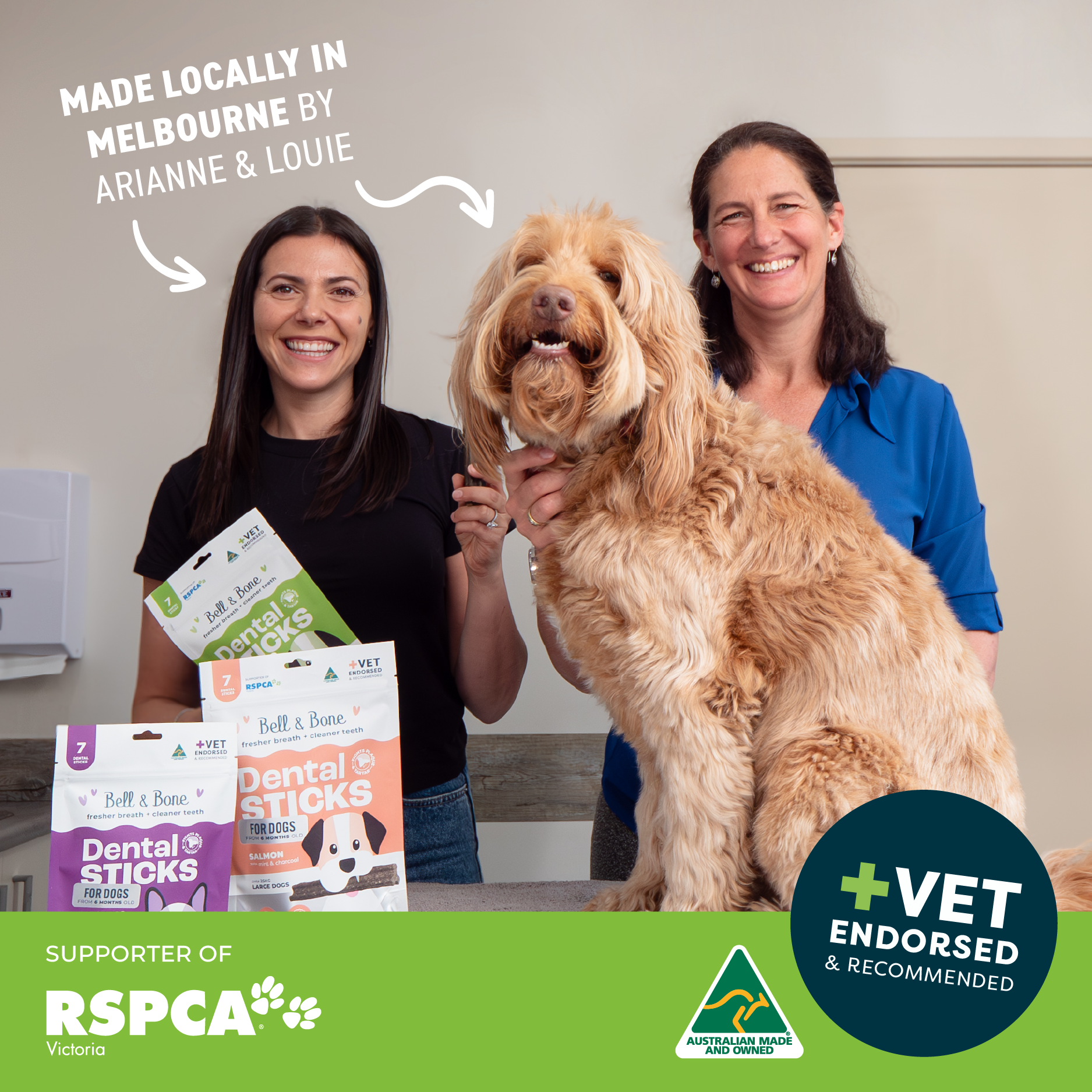 Bell & Bone Dental Sticks Chicken Mint and Seaweed