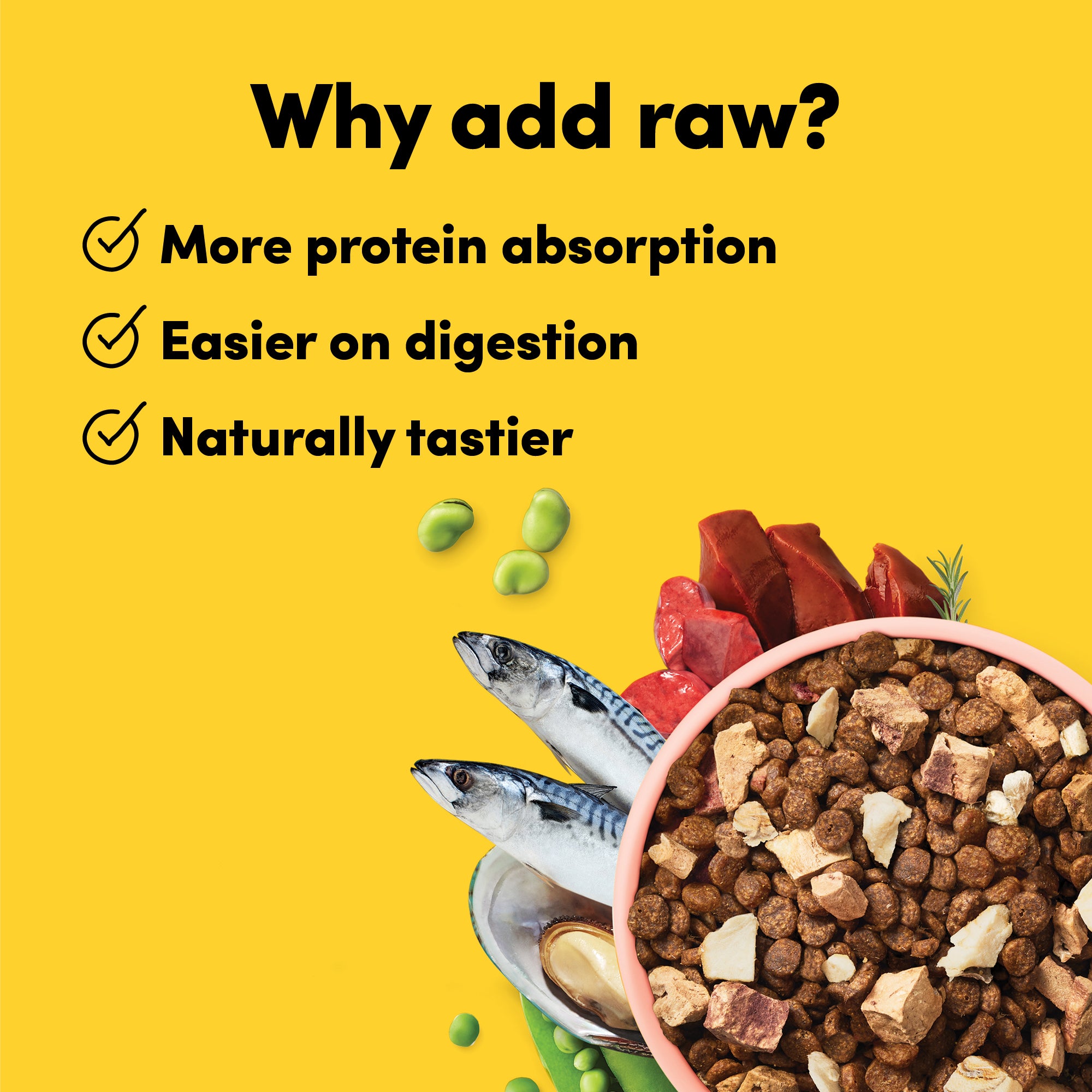 Animals Like Us RawMix33 with Ocean Fish Dog Food 2kg