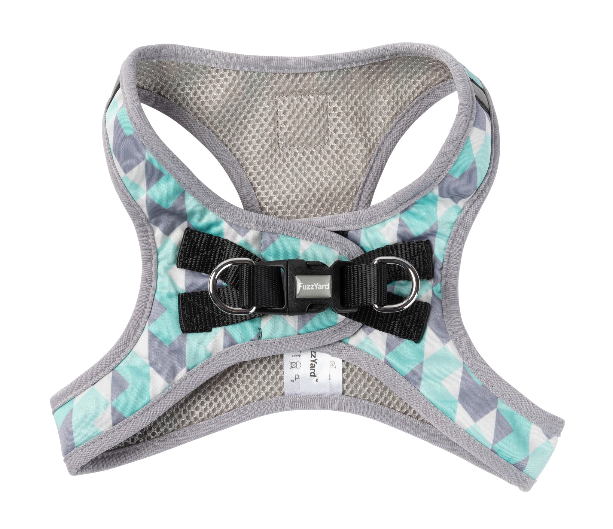 FuzzYard Mint Fizz Dog Step In Harness