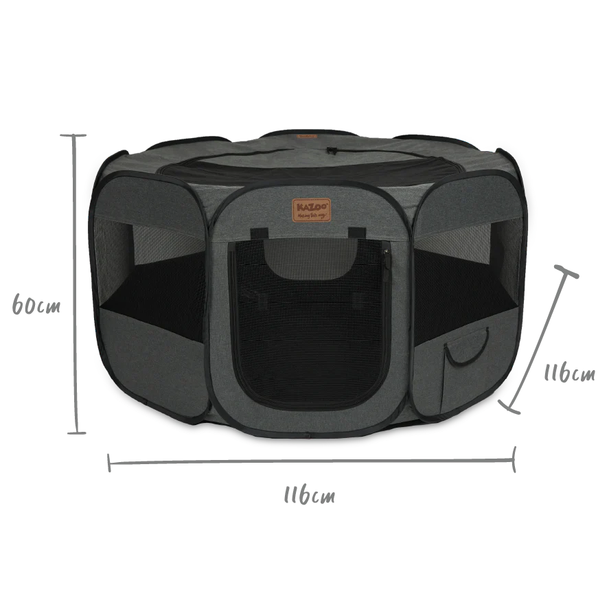 Kazoo Premium Pop Up Pet Playpen Large