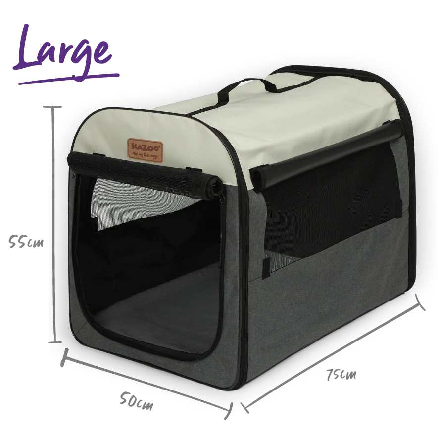 Kazoo Pop Up Pet Travel Crate