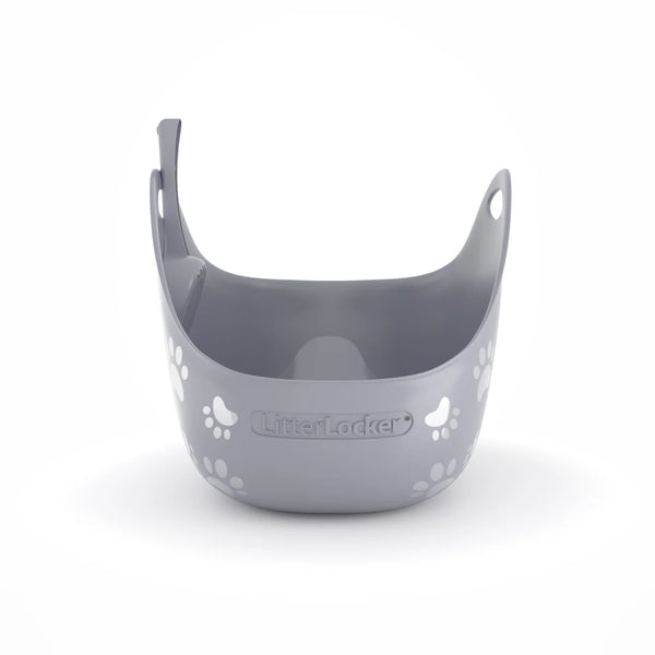 LitterLocker Cat Litter Box With Scoop Grey