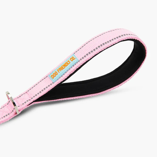 Dog Friendly Co. Classic Dog Lead Pink