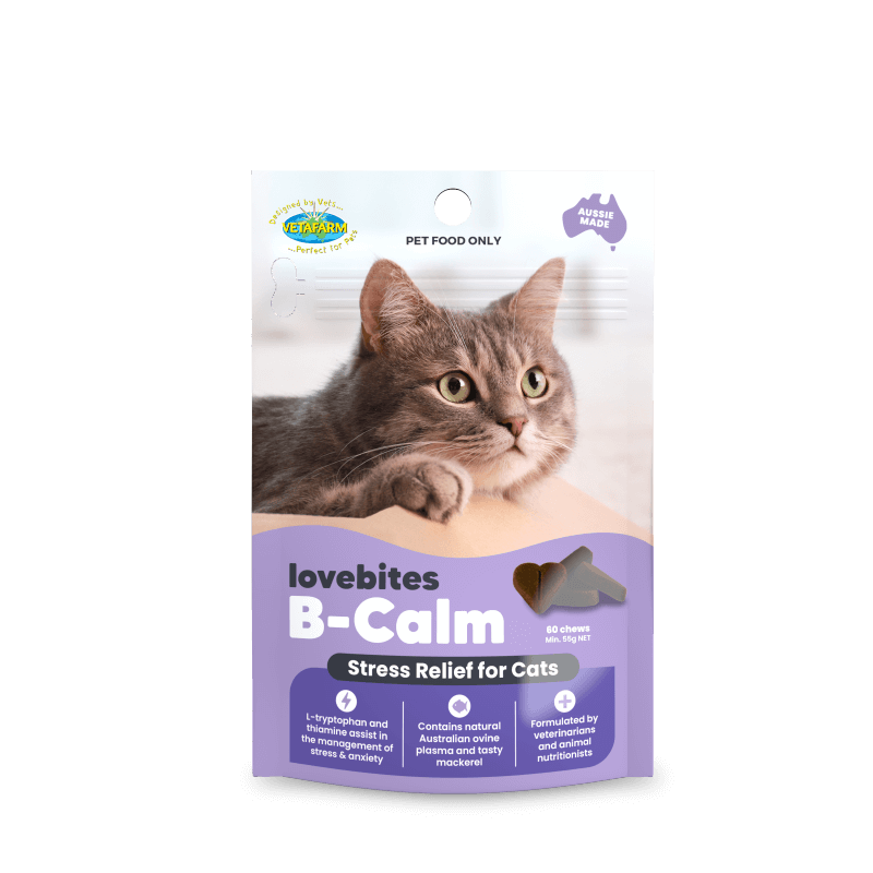 Vetafarm Lovebites Cat B-Calm Chews 60 Chews