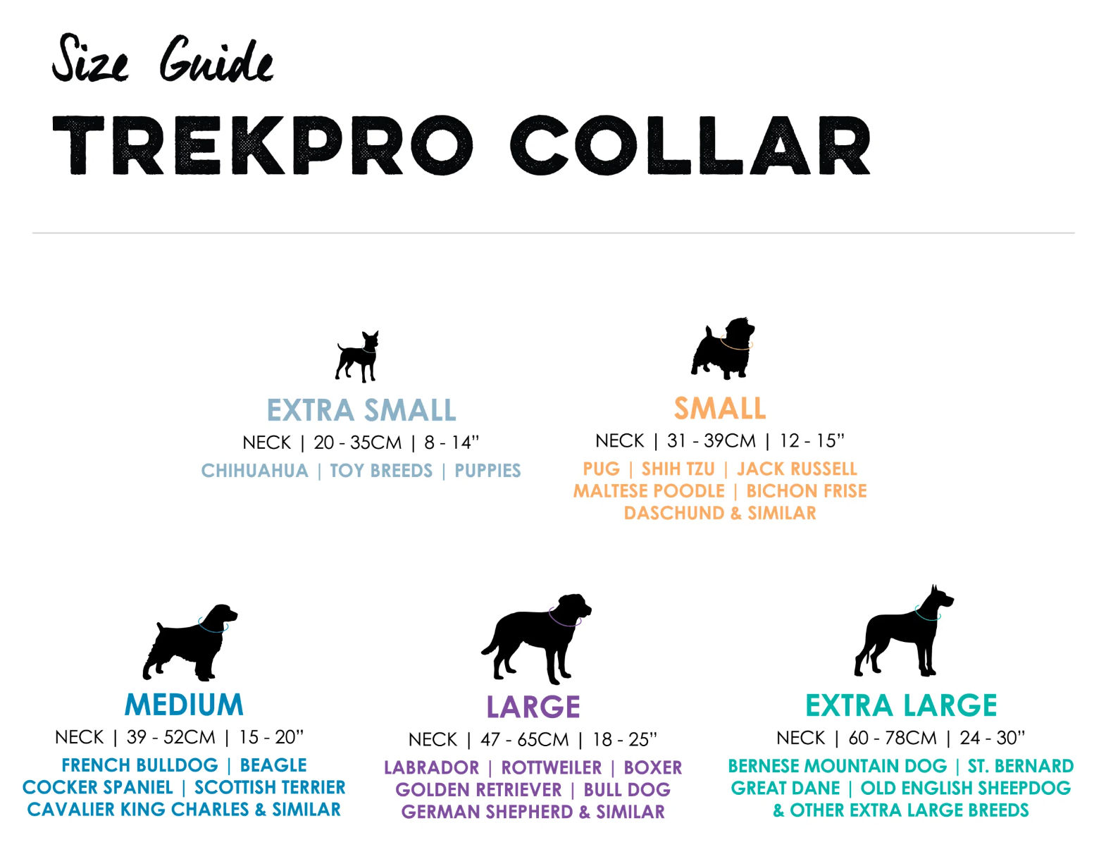Huskimo Trekpro Dog Collar Dark Sky