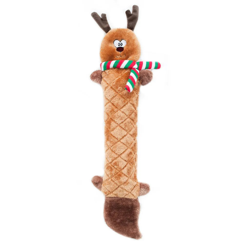 ZippyPaws Jigglerz Reindeer Dog Toy