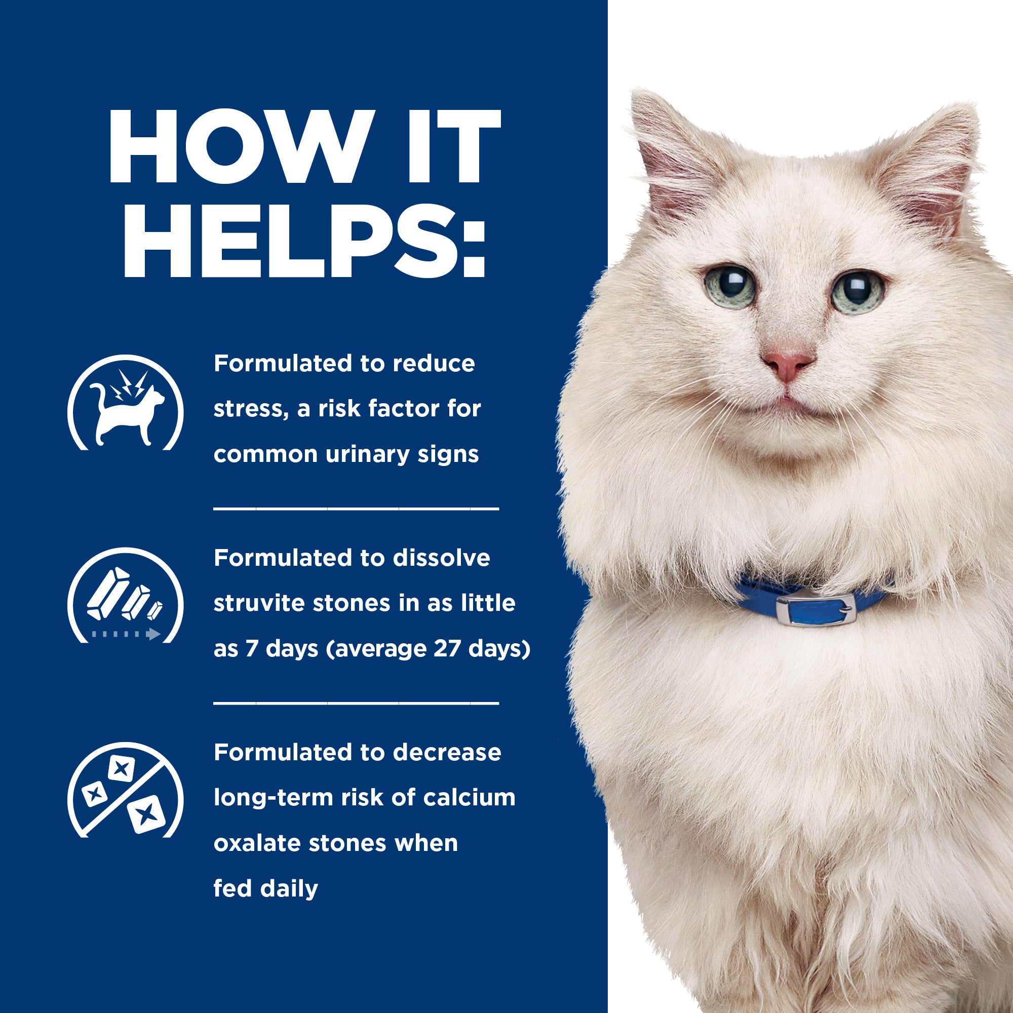 Hill's Prescription Diet c/d Multicare Stress Urinary Care Cat Food Pouches 85g x 12
