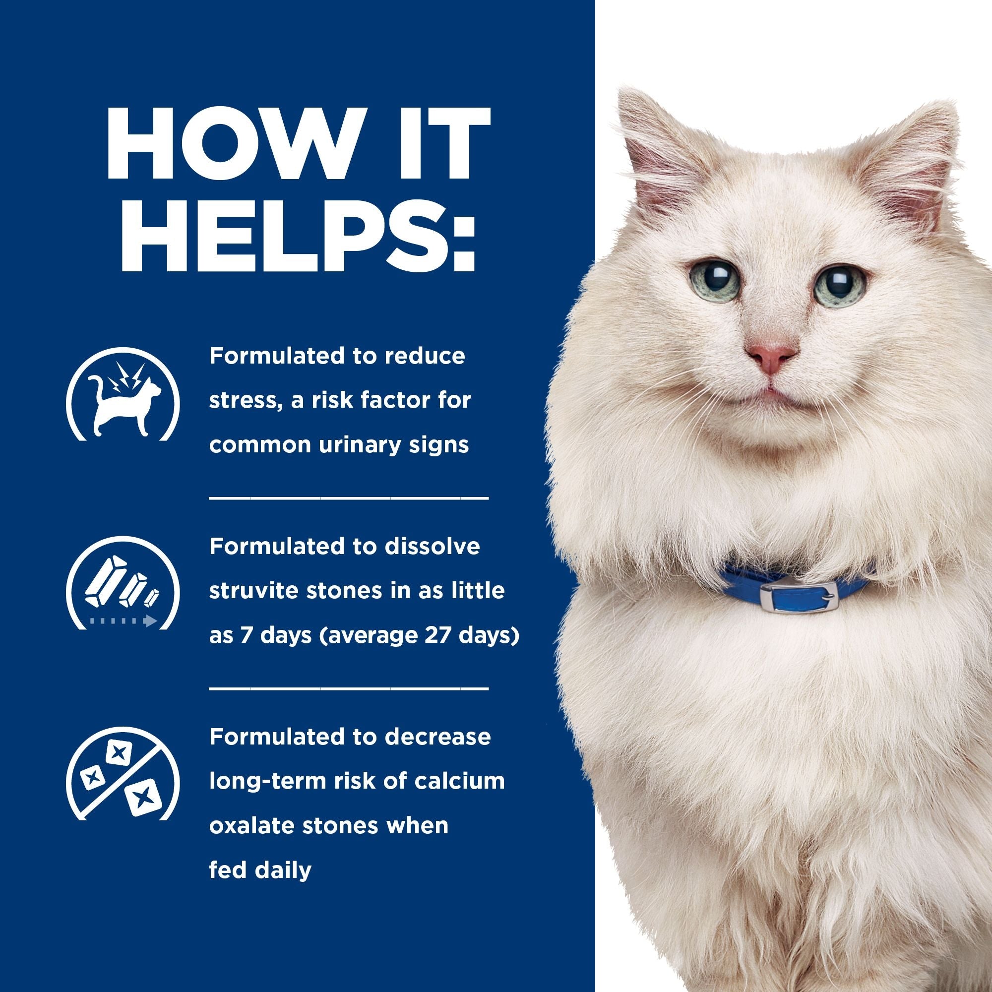Hill's Prescription Diet c/d Multicare Stress Urinary Care Chicken & Vegetable Stew Canned Cat Food 82g x 24