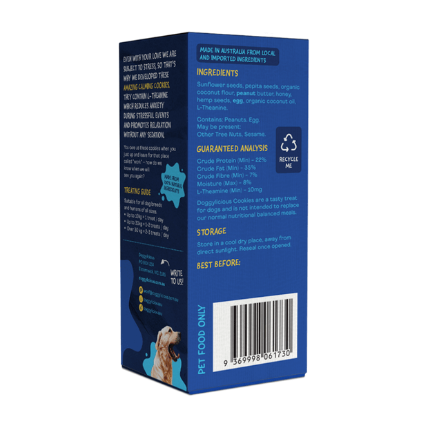 Doggylicious Calming Cookies Dog Treats 180g