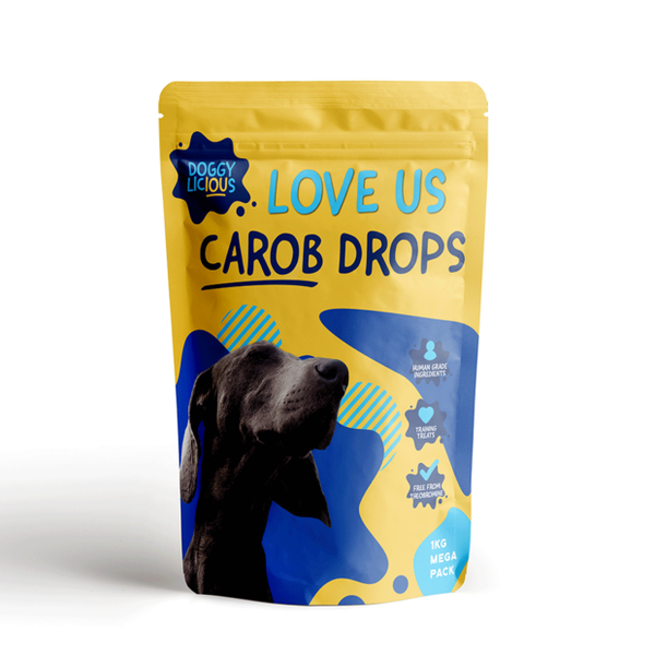 Doggylicious Carob Training Dog Treats 1kg