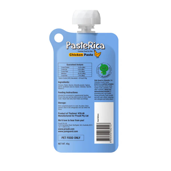 YumGuard Paste Rica Chicken paste Dog and Cat Treat 45g