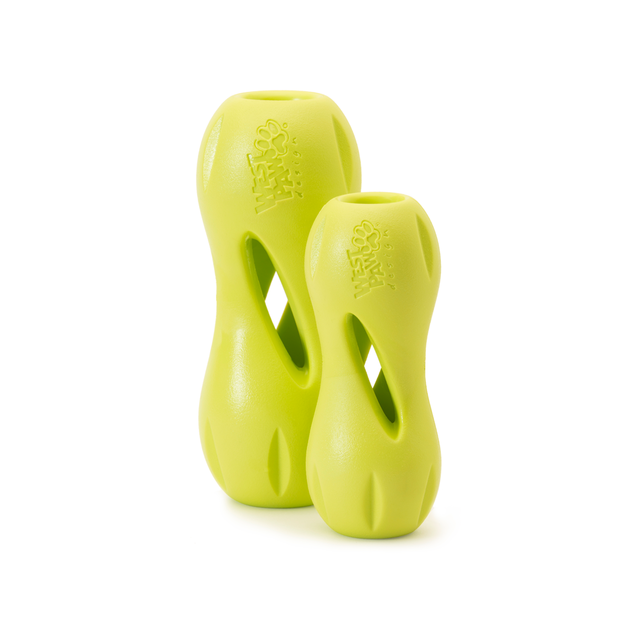 West Paw Qwizl Treat Dispensing Dog Toy Green