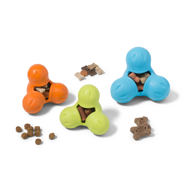 West Paw Tux Treat Dispenser Dog Toy Blue