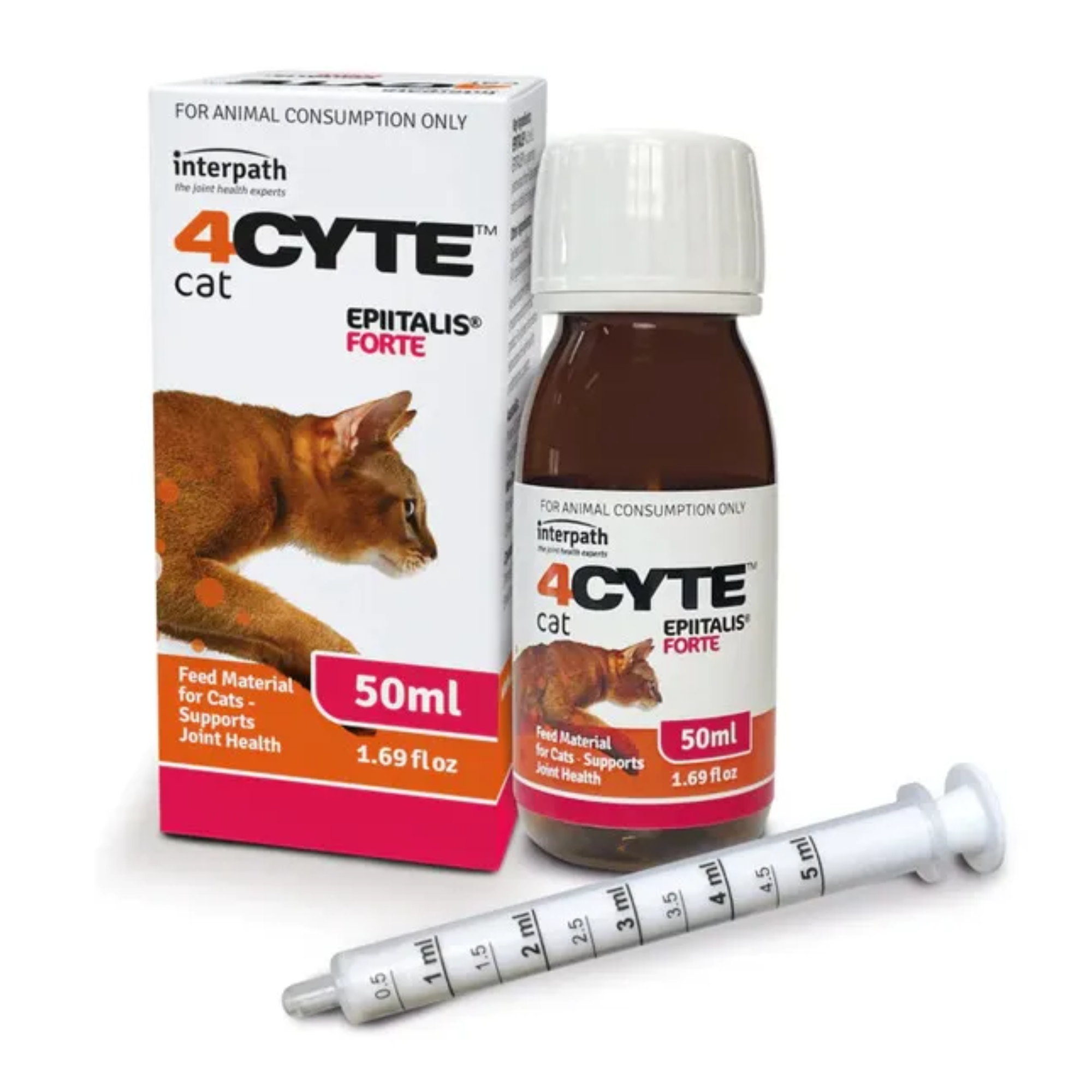 4CYTE Epiitalis Forte Joint Supplement Gel for Cats 50ml