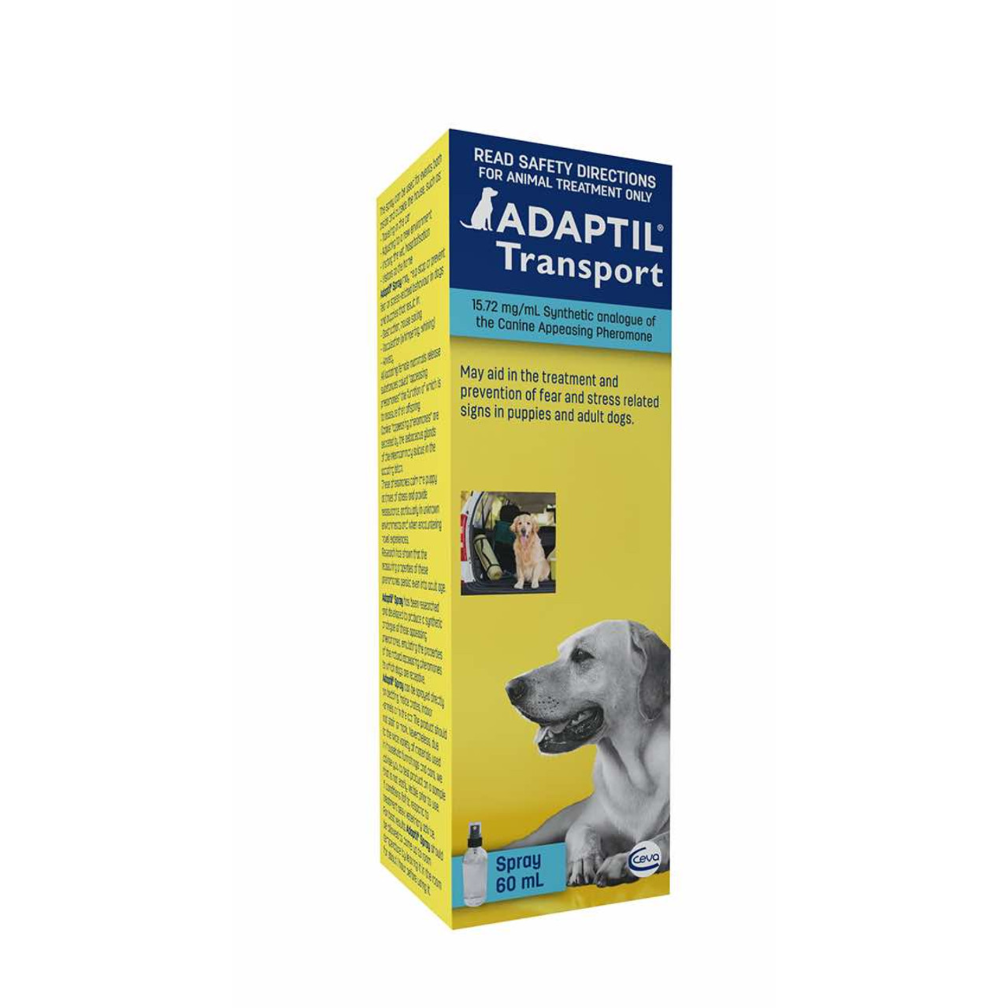 Adaptil Dog Calming Transport Spray 60ml