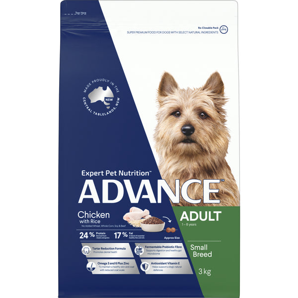 Advance Chicken and Rice Small Breed Adult Dry Dog Food