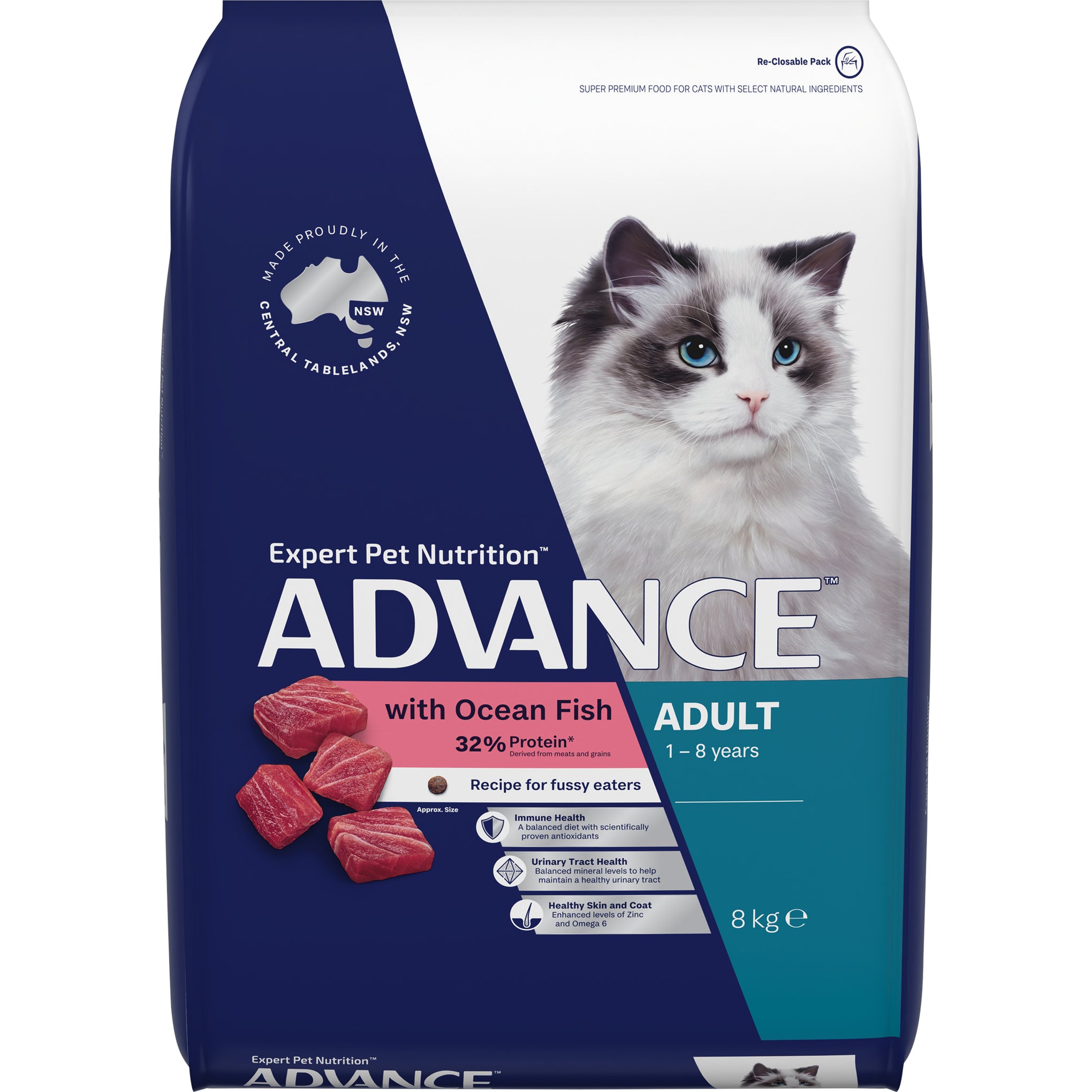 Advance Ocean Fish Adult Dry Cat Food