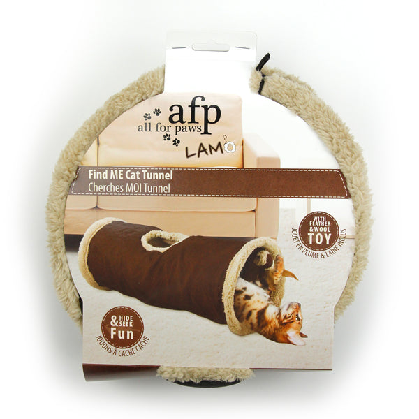 All For Paws Lamb Find Me Cat Tunnel